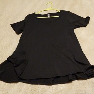 Solid Black Medium Perfect T
